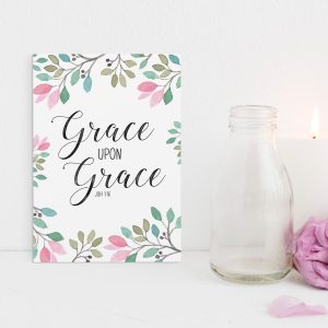 Kaart - Grace upon Grace