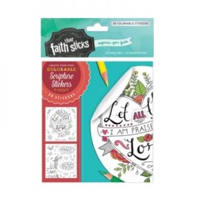 Kleurbare stickers psalm 103:2