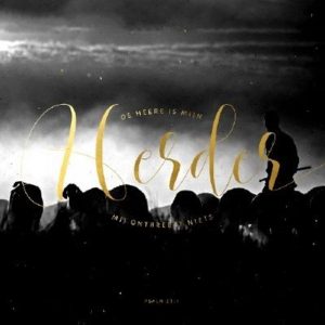 Kaart - De HEERE is mijn Herder...