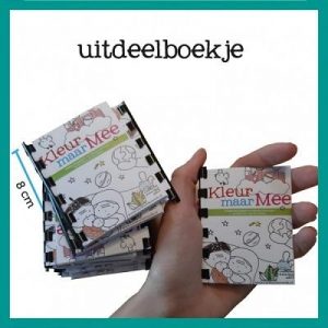 ABC uitdeel kleurboekjes