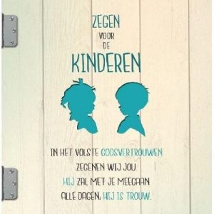 Wenskaart - Zegen voor de kinderen