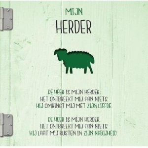 Wenskaart - ... Mijn Herder
