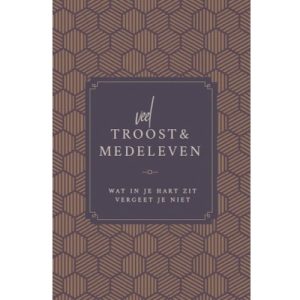 Wenskaart - Gecondoleerd