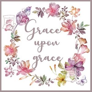 Diamond Painting - Grace upon grace 30 x 30 cm