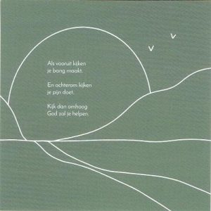 Kaart – Als vooruit kijken je bang maakt