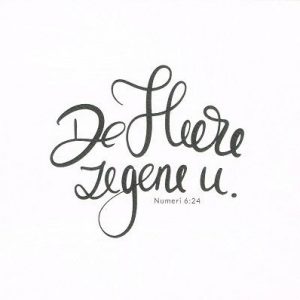 Kaart – De Heere zegene u