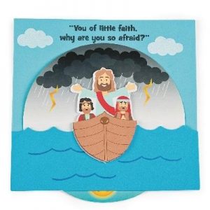 Knutselwerkje - Jesus calms the storm