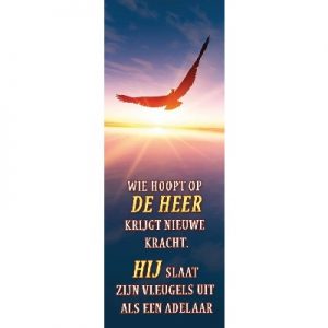 Boekenlegger - Wie hoopt op de Heer