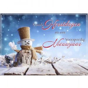 Map - Goede Kerstdagen en een Voorspoedig Nieuwjaar