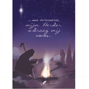 Wenskaart - ... wees Christuskind mijn Herder...