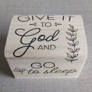 Zorgendoosje - Give it to God