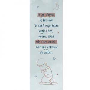 Boekenlegger - Ik ga slapen, ik ben moe