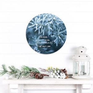 Kerstcirkel -  Immanuel - 21 cm