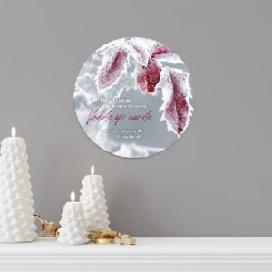 Kerstcirkel -  Vrede op aarde - 21 cm