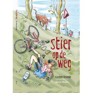 Stier op de weg