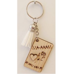 Sleutelhanger - Ma-aaam - Ik hou van je