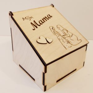 Houten doosje - Mijn Mama is de Liefste