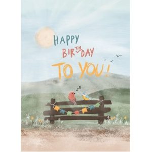 Enkele kaart - Happy Birthday to you