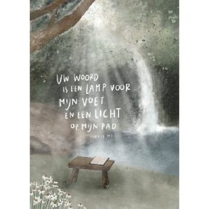 Enkele kaart - Uw woord is een lamp voor mijn voet
