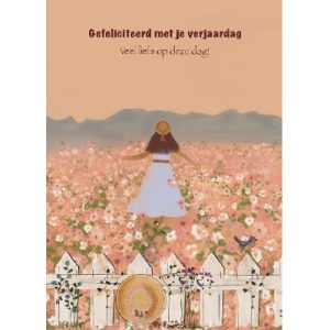 Enkele kaart - Gefeliciteerd met je verjaardag