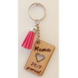 Sleutelhanger - Mama - 24/7 paraat
