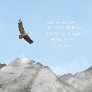 Enkele kaart -  Aan wie het van de HEERE verwacht