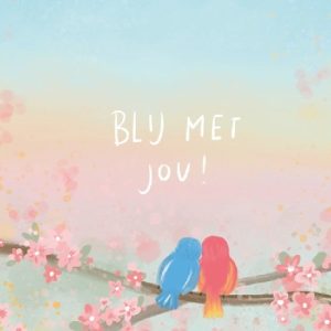 Enkele kaart - Blij met jou!