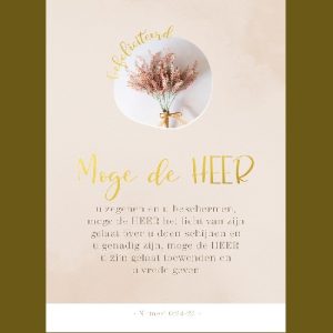 Enkele kaart - Gefeliciteerd