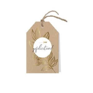 Wenskaart - .... Jaar - gefeliciteerd