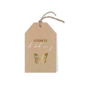 Wenskaart - Sterkte - ik denk aan je