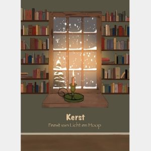 Enkele Kaart - Kerst Feest van Licht en Hoop