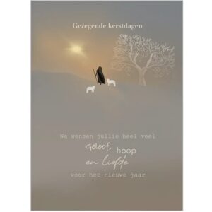 Enkele Kaart - Gezegende kerstdagen