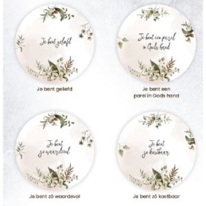 Setje Onderzetters Je bent geliefd