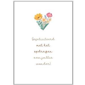 Wenskaart - Opdragen