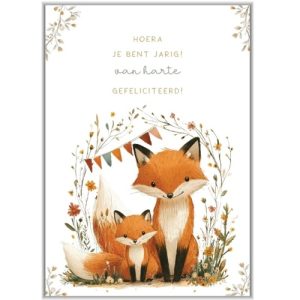 Wenskaart - Gefeliciteerd