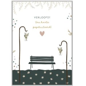 Wenskaart - Verloofd