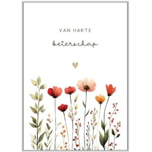 Wenskaart - Beterschap