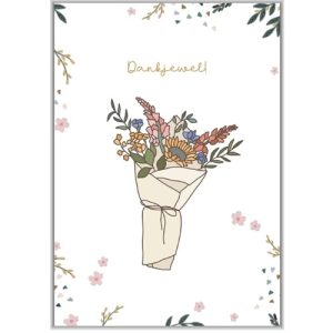 Wenskaart - Dankjewel!
