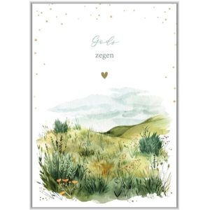 Wenskaart - Gods zegen