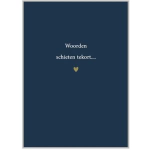 Wenskaart - Woorden schieten tekort