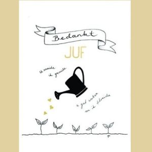 Kaart - Bedankt juf