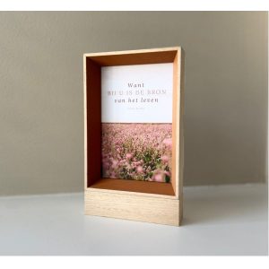 Nordic frame - Want bij U is de bron van het leven