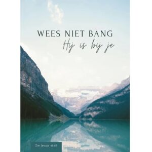 Enkele kaart - Wees niet bang hij is bij je