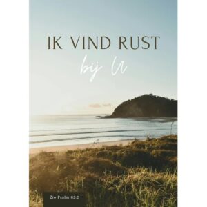Enkele kaart - Ik vind rust bij U