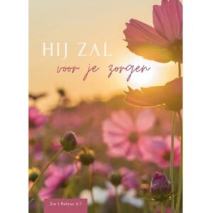 Enkele kaart - Hij zal voor je zorgen