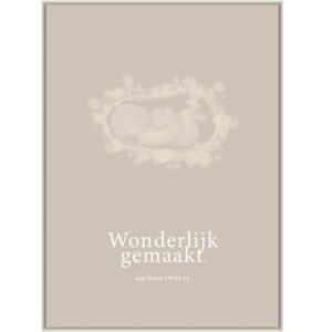 Enkele kaart - Wonderlijk gemaakt.