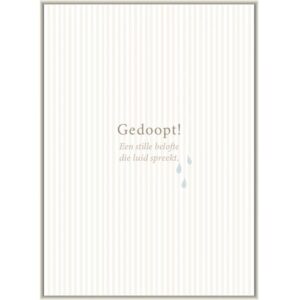 Enkele kaart - Gedoopt!