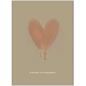 Enkele kaart - In het hart, voor altijd gemist.