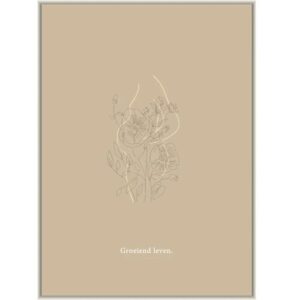 Enkele kaart - Groeiend leven.