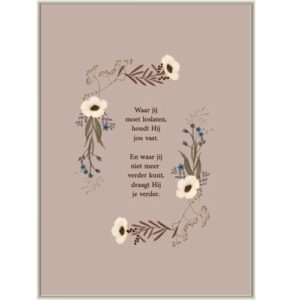 Enkele kaart - Waar jij moet loslaten